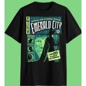 WICKED Short Sleeve Graphic T-Shirt MEN'S SIZE XL 36-38 Black NEW